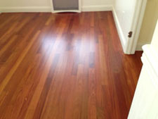 finished hardwood flooring