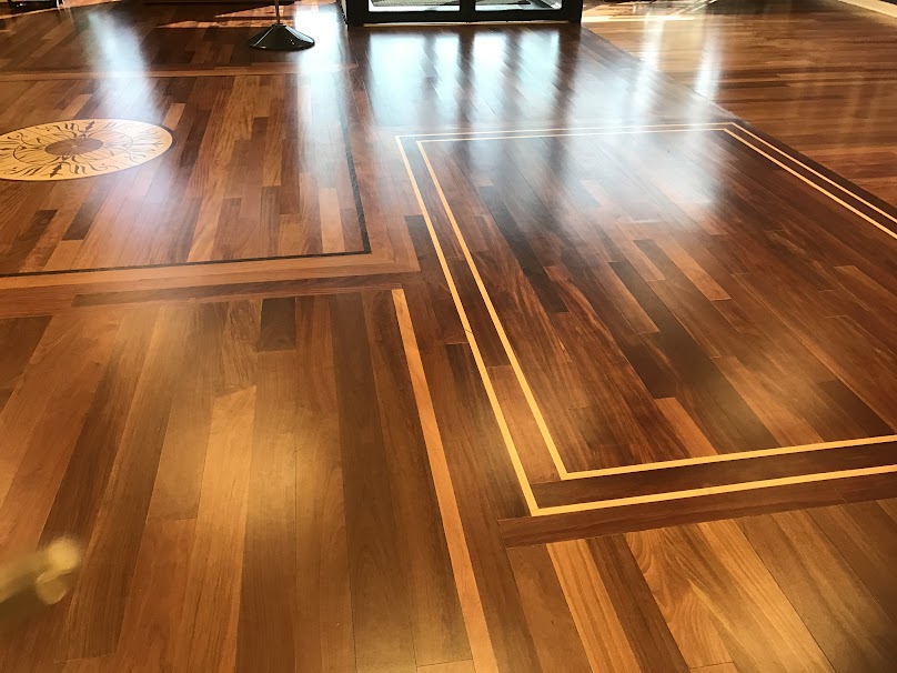 Custom hardwood install — Prospect Heights