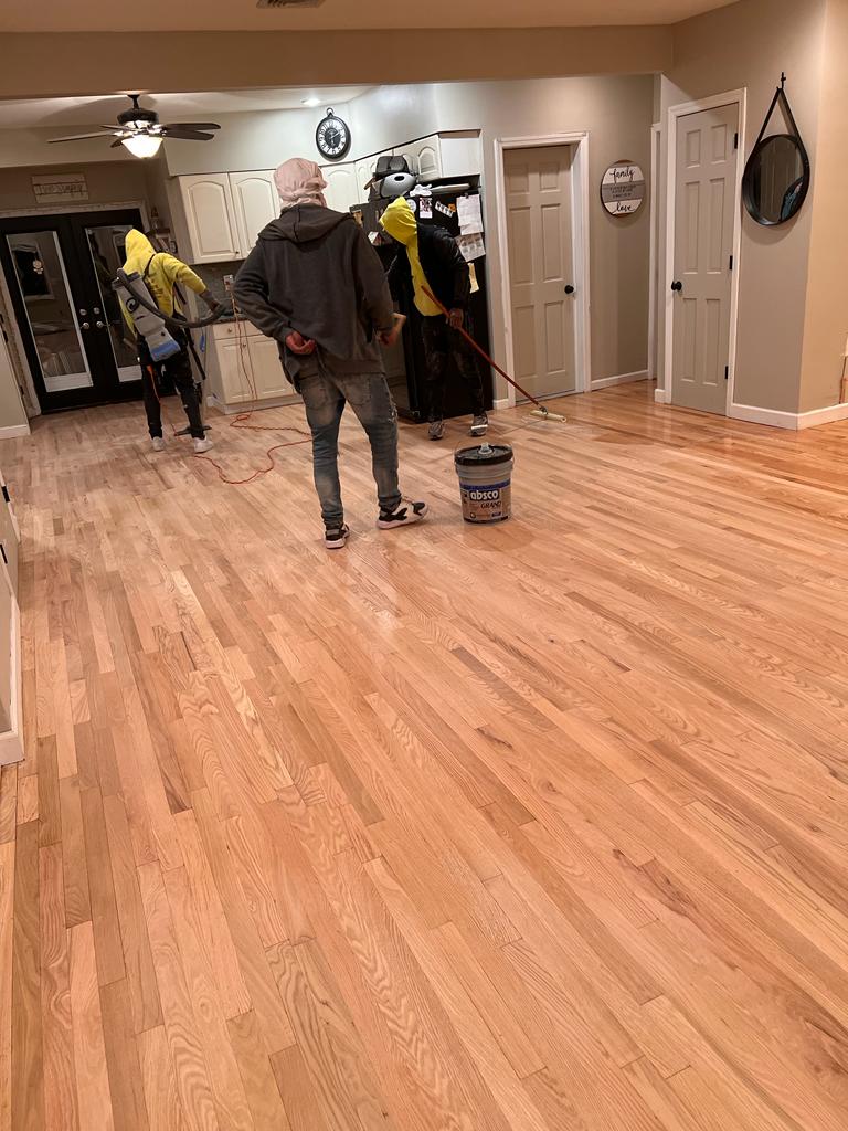 Hardwood refinish — Brooklyn