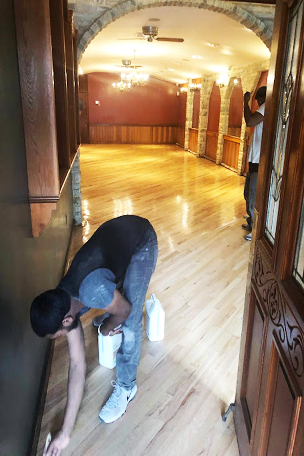 Hardwood refinish — Bushwick
