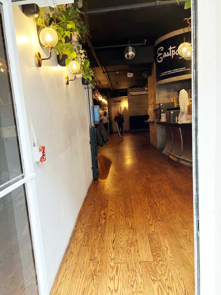 Hardwood refinish — Eastpoint, Manhattan