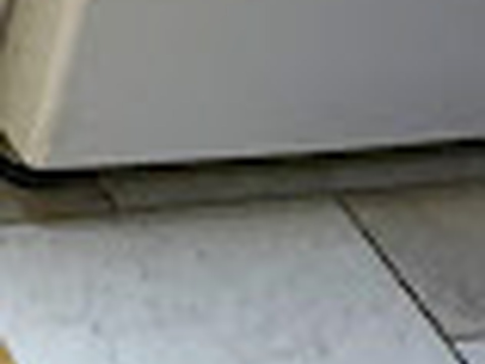 Tile floor installation