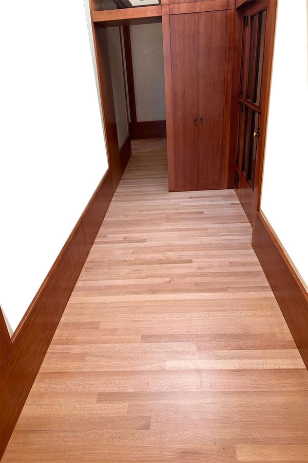 Hardwood hallway — Brooklyn Heights