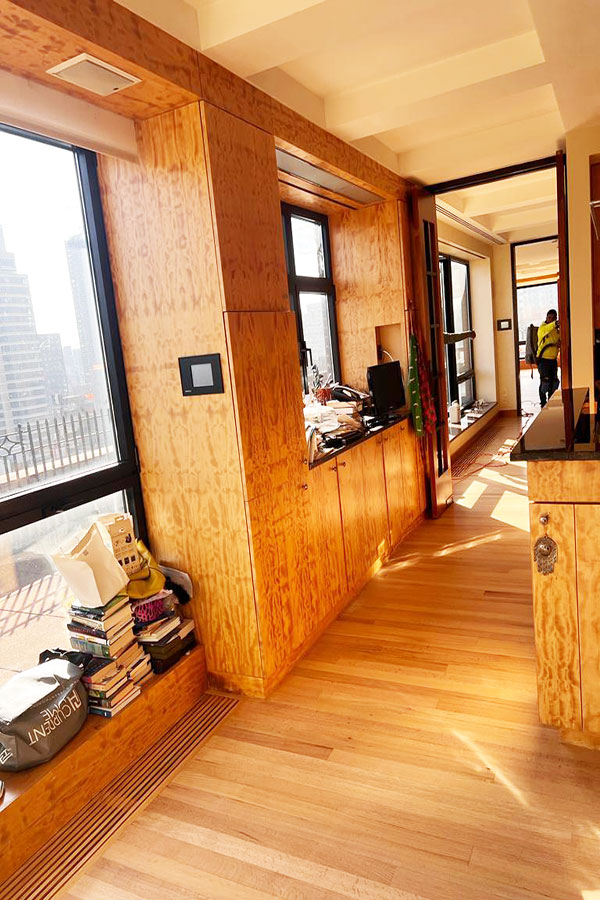 Hardwood with cabinets — Brooklyn Heights