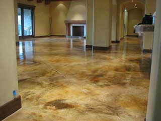 stained concrete